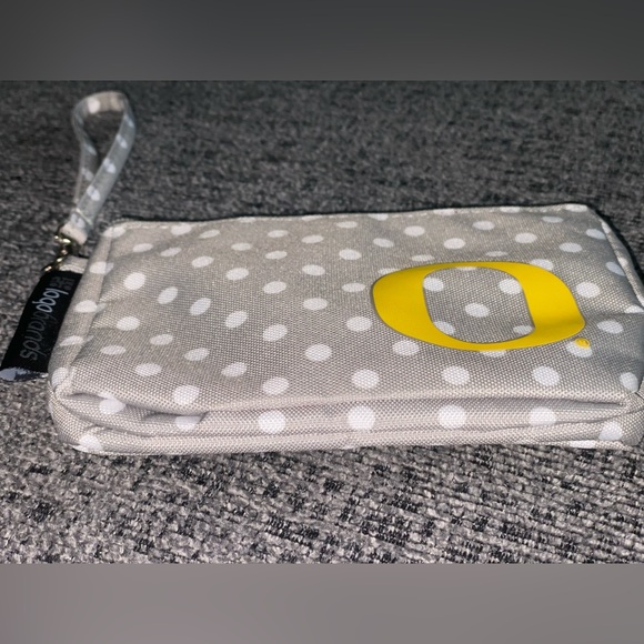 Logobrands Oregon Ducks Women’s Wristlet Handbag - Picture 2 of 10